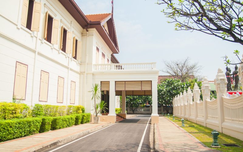 old building in thailand