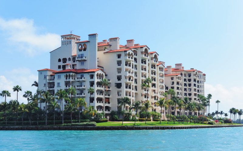 Urban city architecture. Miami downtown in the day.